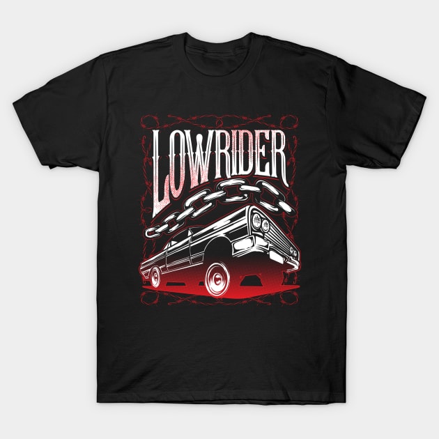 Low Rider Classic Car T-Shirt by Jonny1223